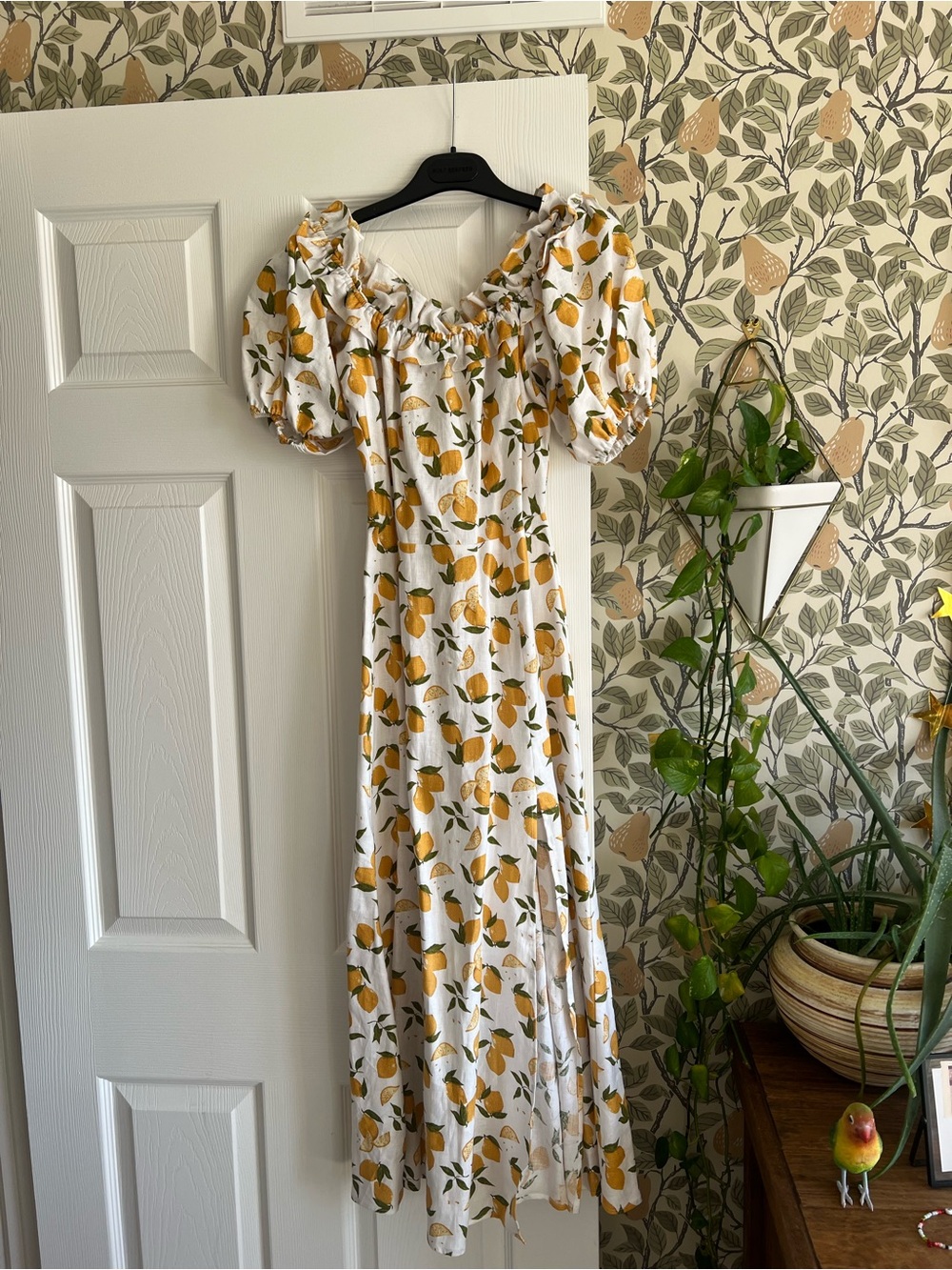 Reformation Marley Lemon Dress